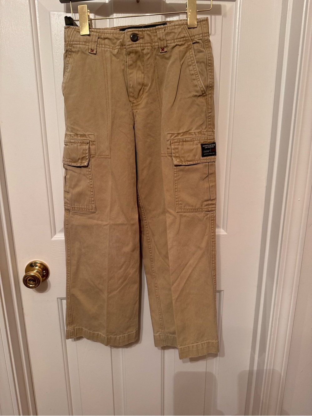 Vintage GAP Cargo  Boys Cargo Pants in Tan / Size 10